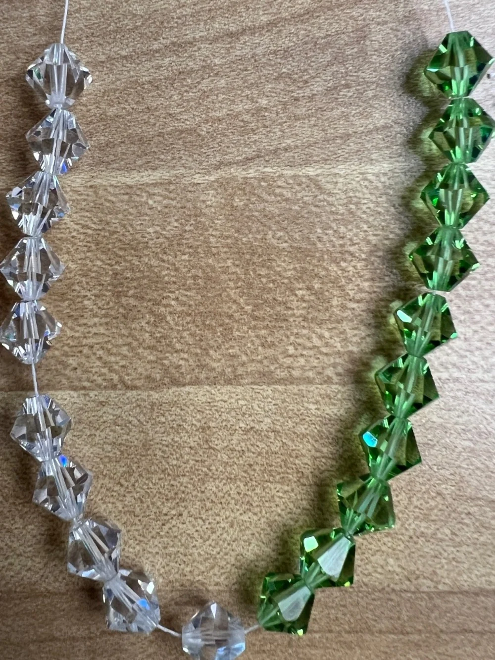 Swarovski 8mm Bicones 2 colors Total of 20 beads